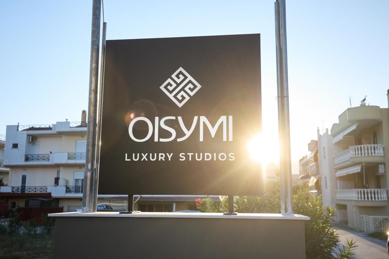 Oisymi Luxury Studios Néa Péramos Eksteriør billede